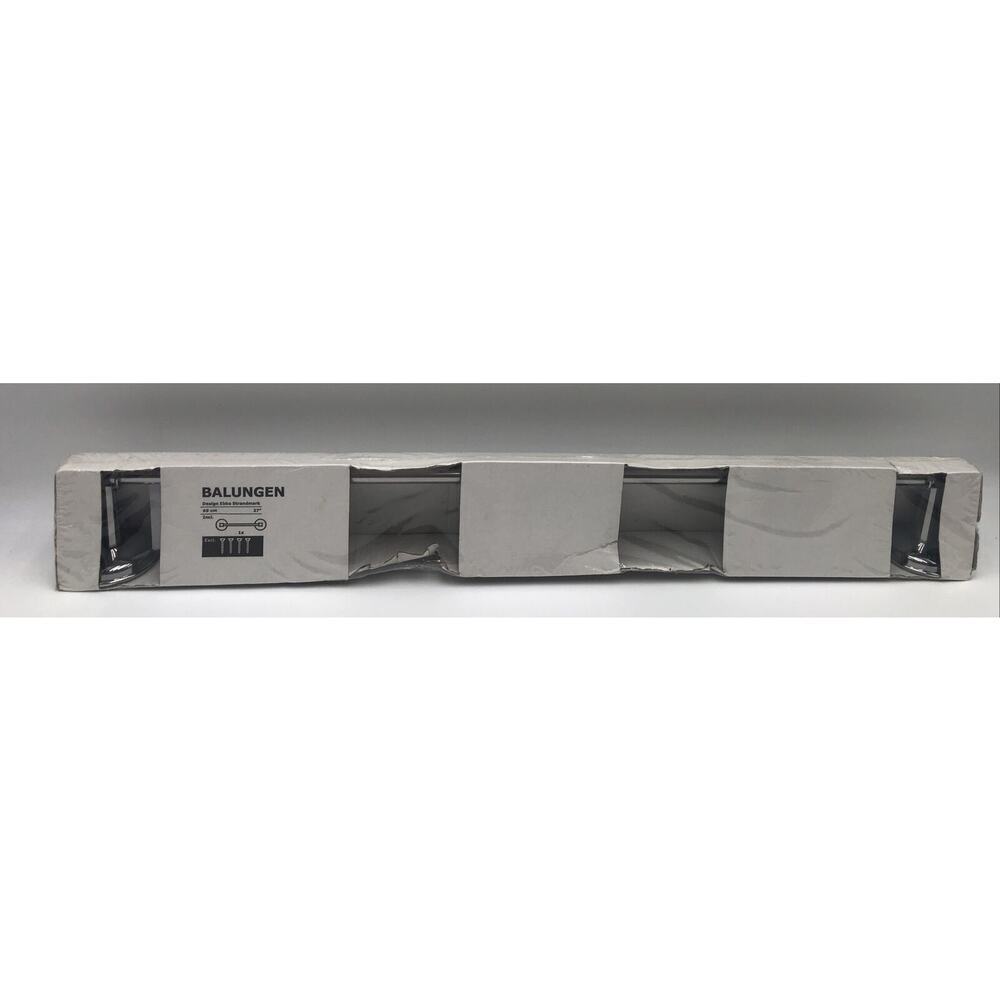 IKEA BALUNGEN Towel Rail chrome plated 27 " New, 602.914.97